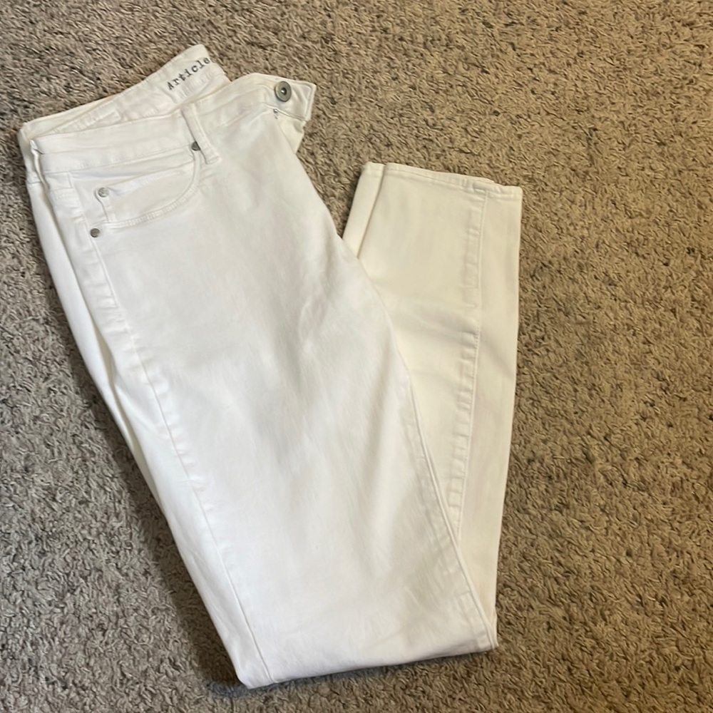 Articles of Society White Jeans